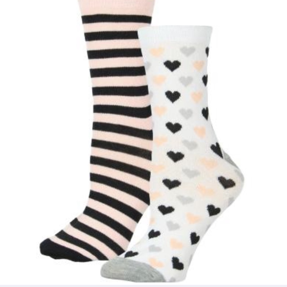 🆕 Betsey Johnson Boxed Crew Socks - Picture 2 of 6
